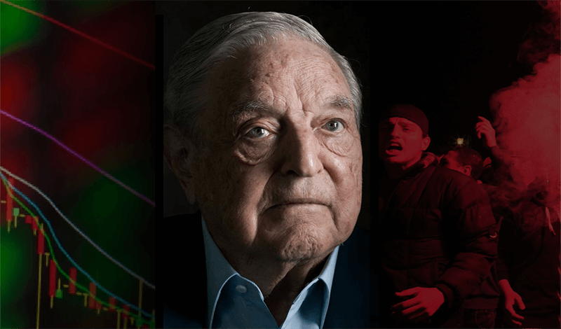 George Soros a man who controls a fortune of $8.5 billion